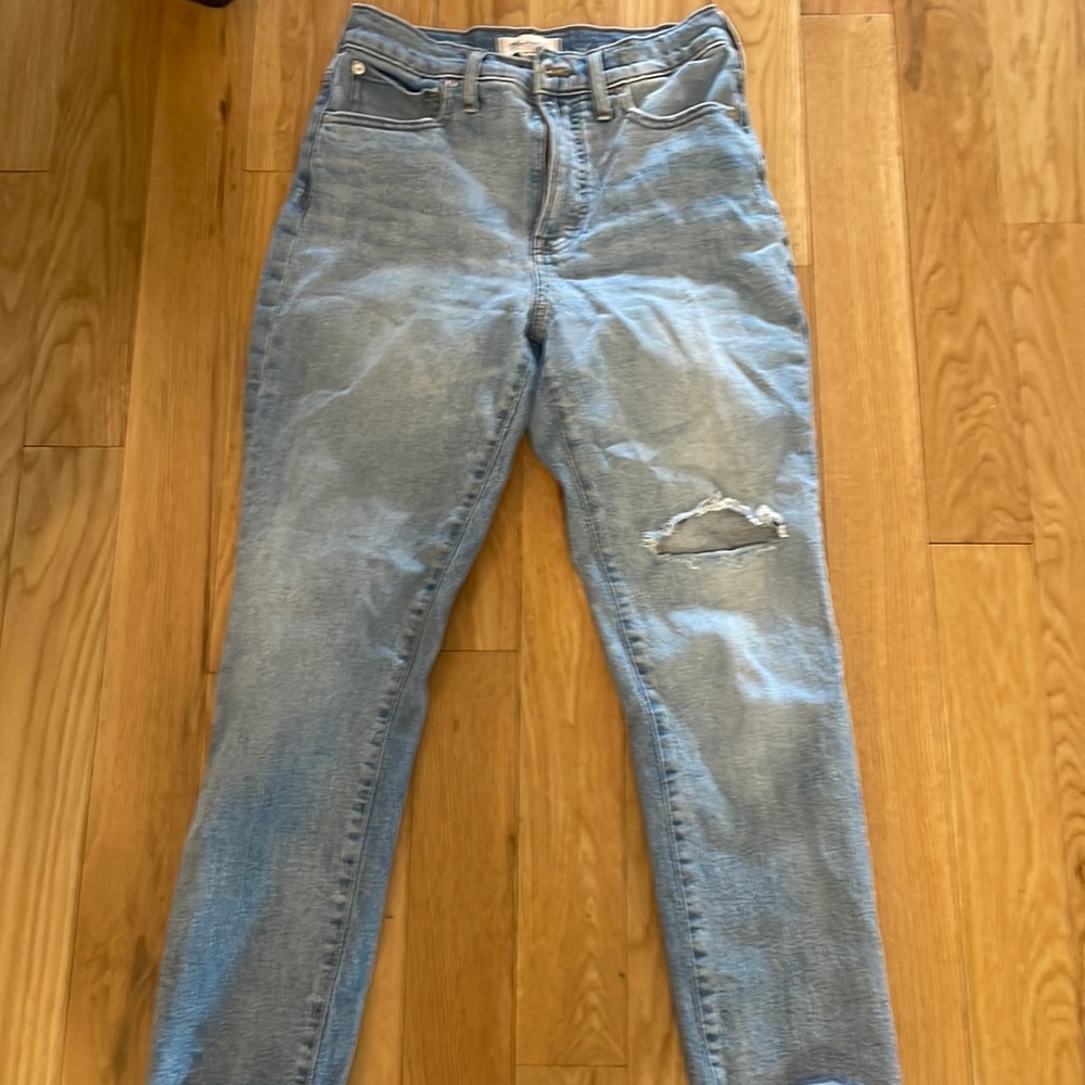 Blue Washed Madewell Jeans